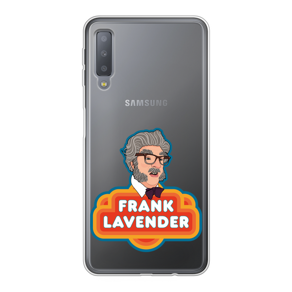 Frank Lavender Back Printed Transparent Soft Phone Case