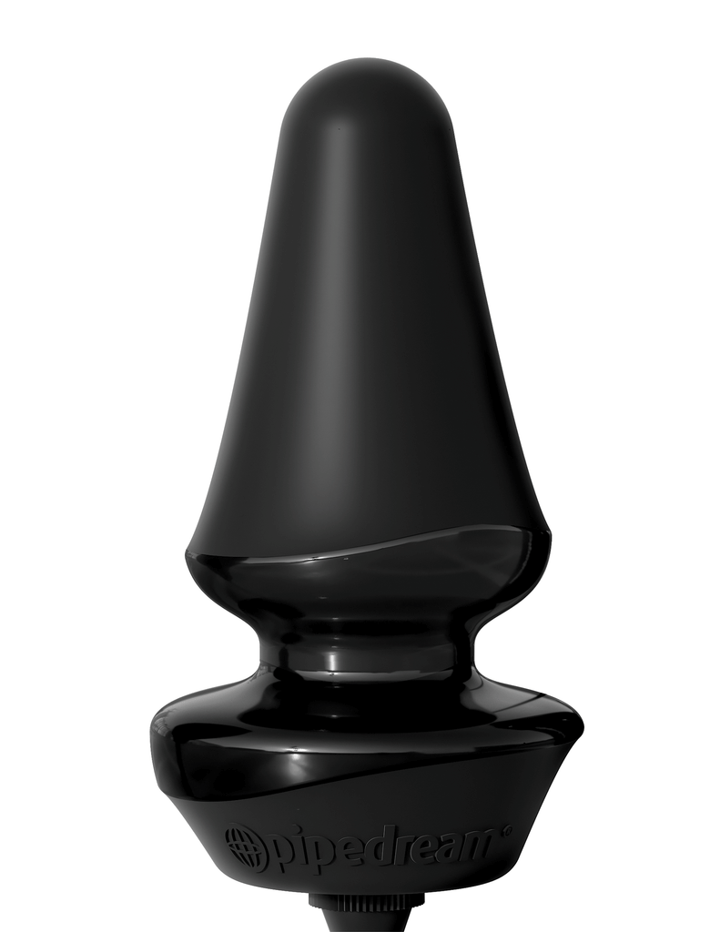 Anal Fantasy Elite Inflatable Silicone Butt Plug Black Pipedream Products