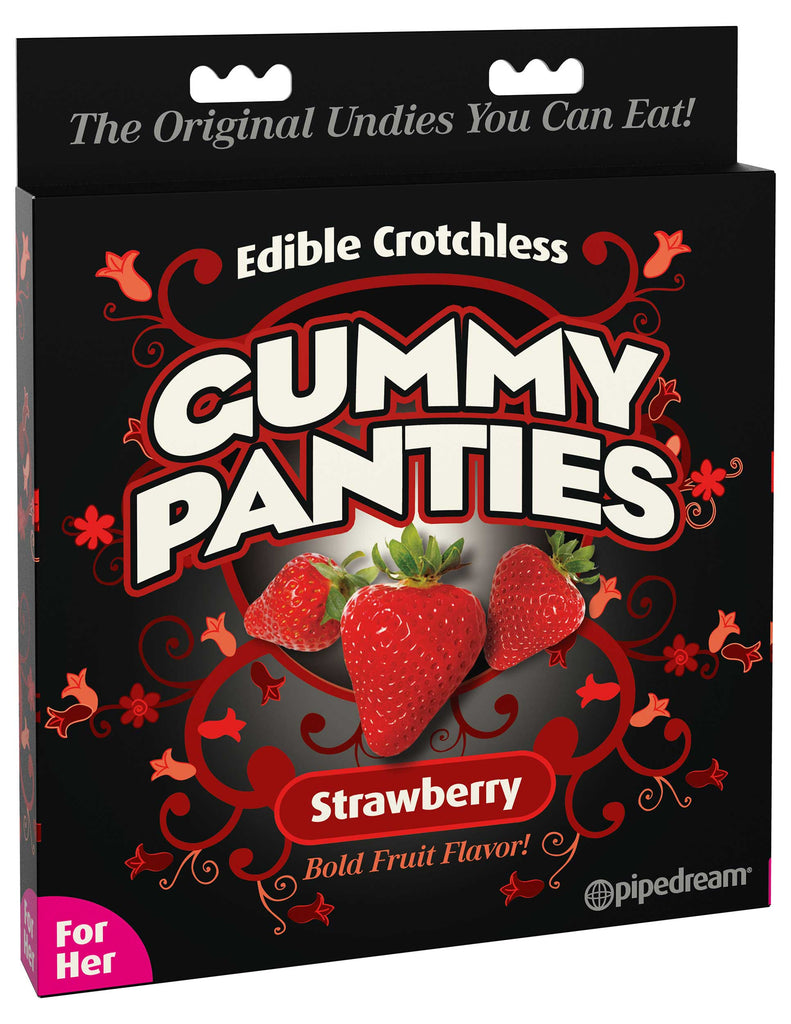 Edible Male Gummy Undies - Strawberry 