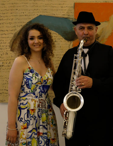 Saxophonist Krikor Arnelian