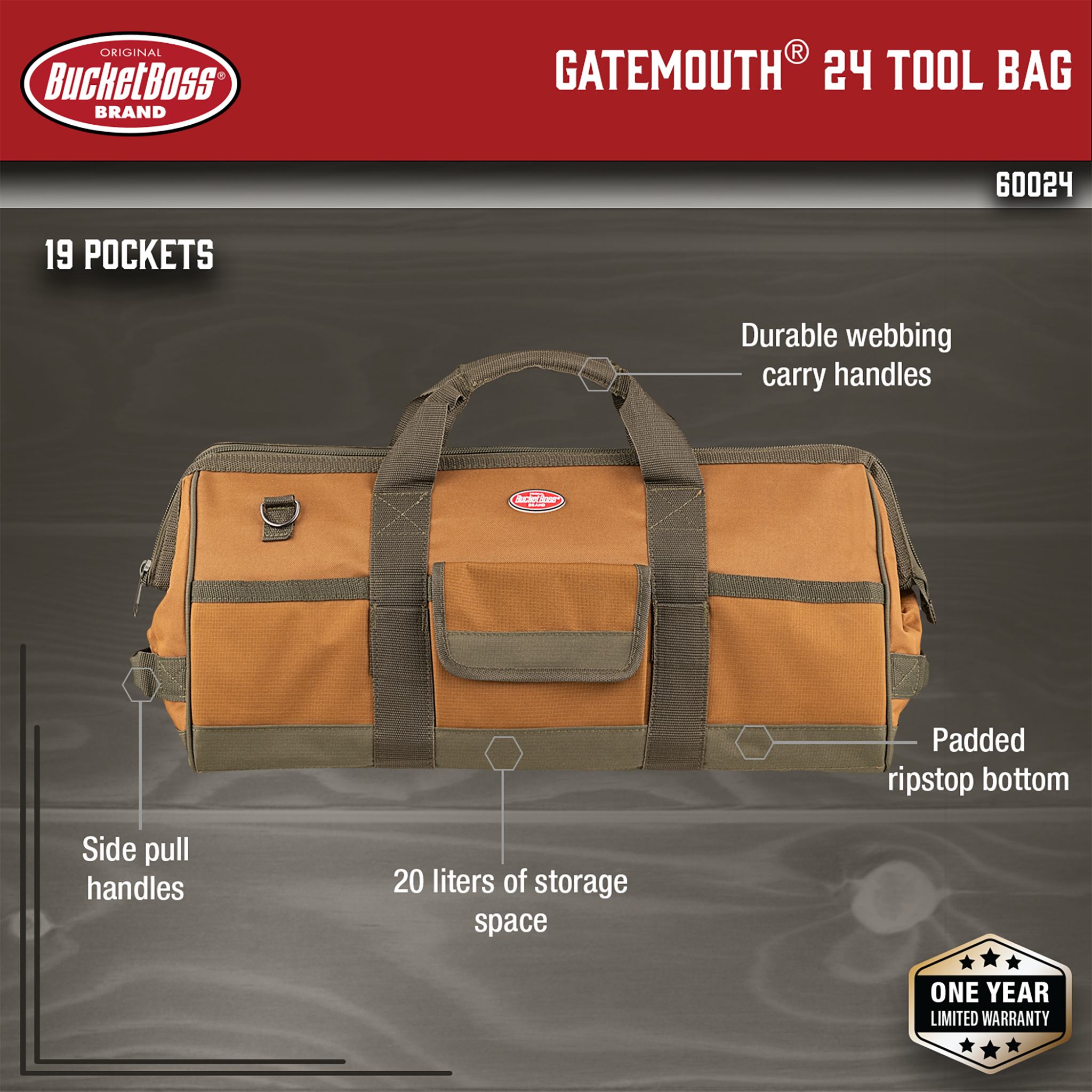 24 Duffel Tool Bag