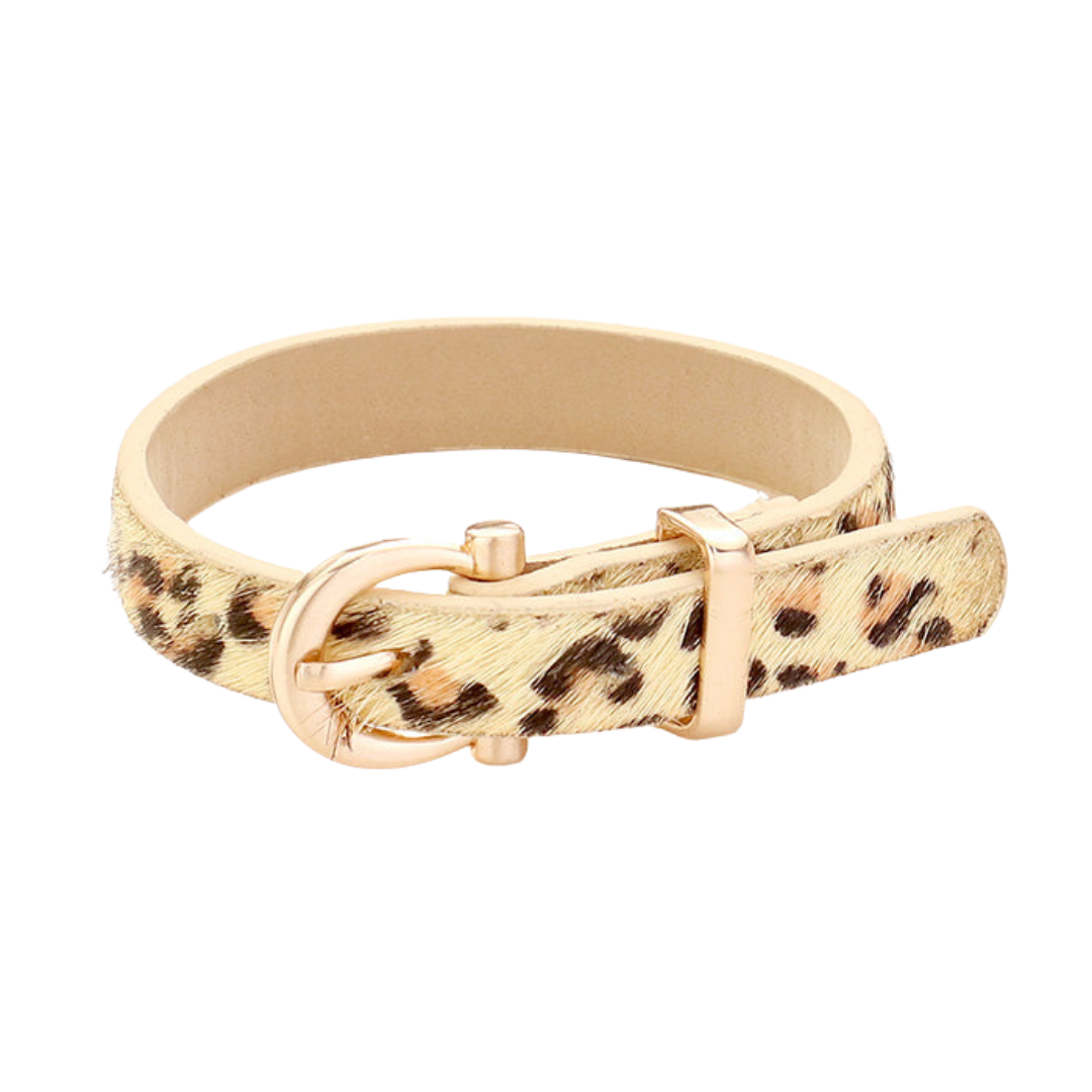 Leopard Buckle Bracelet