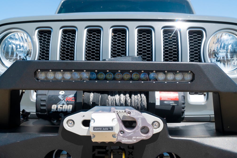 BODY ARMOR 4X4 2018-2023 JEEP WRANGLER JL & GLADIATOR JT FABRICATED GRILL  GUARD (BOLT ON)