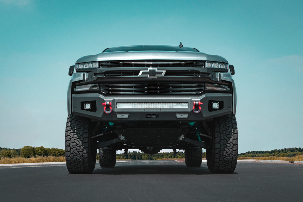 Body Armor 4x4 2019 2023 Chevrolet Silverado 1500 Ambush Front Bumper