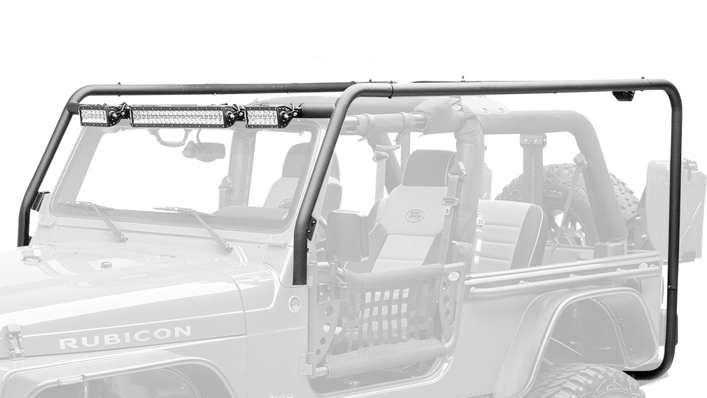 BODY ARMOR 4X4 2007-2018 JEEP WRANGLER JK 2 DOOR CARGO ROOF RACK