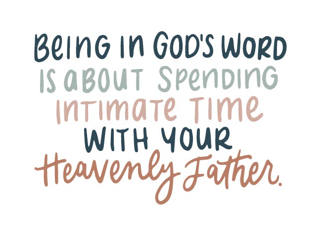 Being in God’s Word is about spending intimate time with God | TDGC