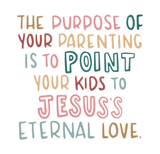 The purpose of your parenting is to point your kids to Jesus | TDGC