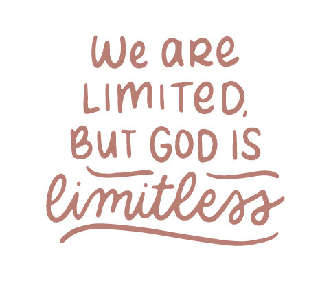 We are limited, but God is limitless | TDGC