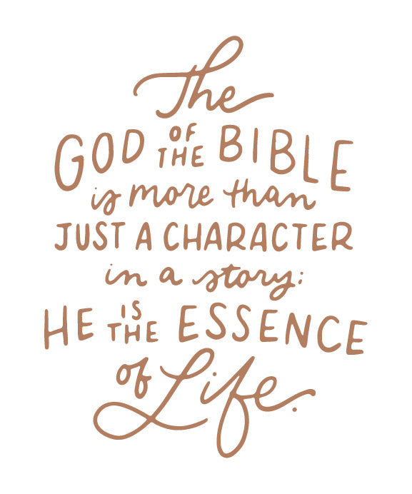 God is more than just a character in a story, He is the essence of life | TDGC