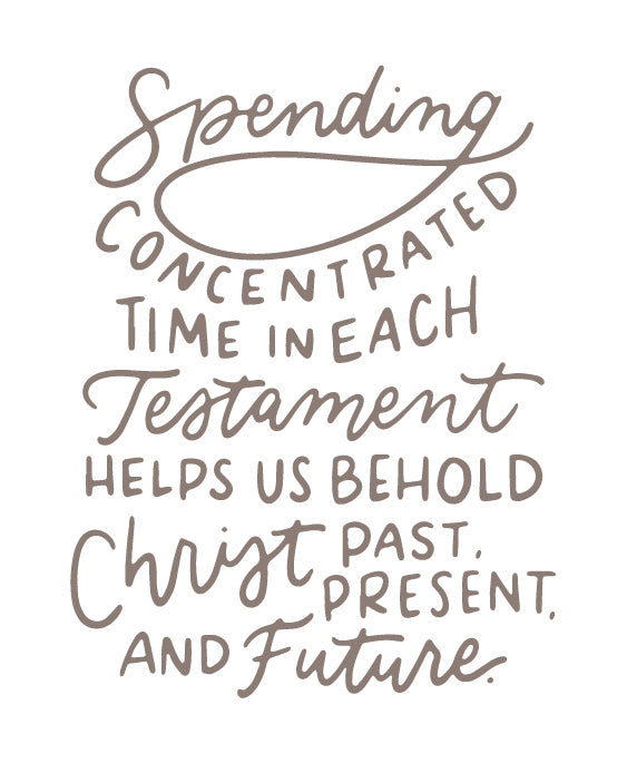 Spending time in each testament helps us behold Christ | TDGC