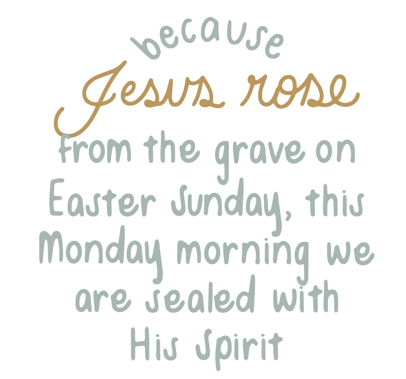 Jesus has sealed us with His Spirit | TDGC