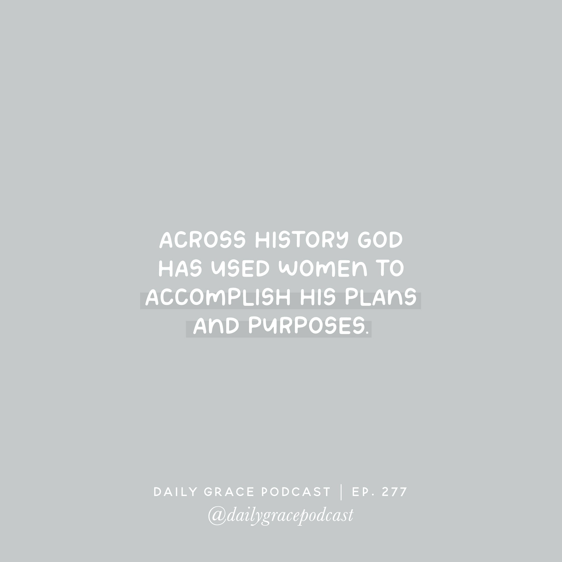 How God Uses Women in His Plans and Purposes | TDGC