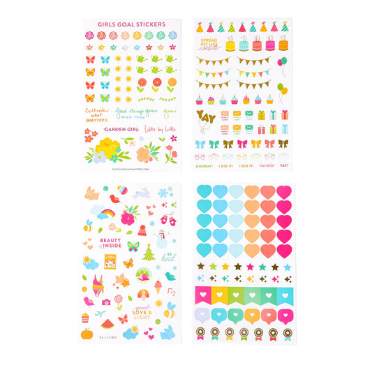 Letters & Numbers Sticker Pack – Cultivate