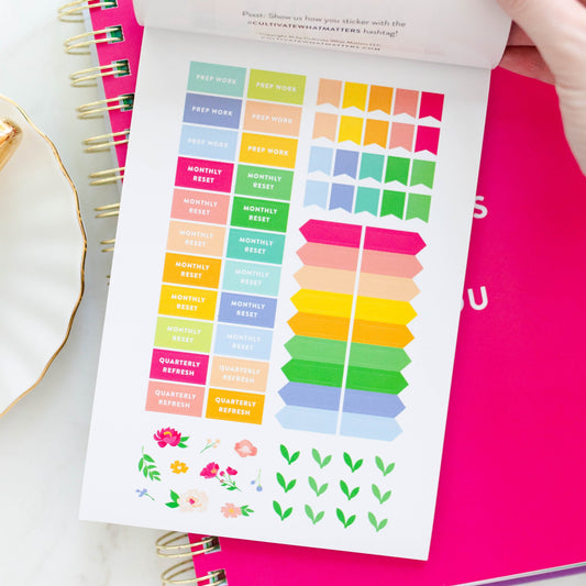 Planner Sticker Script // Reusable Sticker Book – An Actor Plans