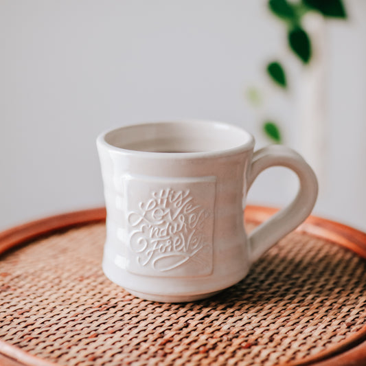 Stoneware Hope and Joy Mugs - Handmade in the USA - , LLC