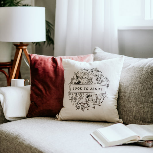 The Lord's Prayer Pillow Cover – The Daily Grace Co.