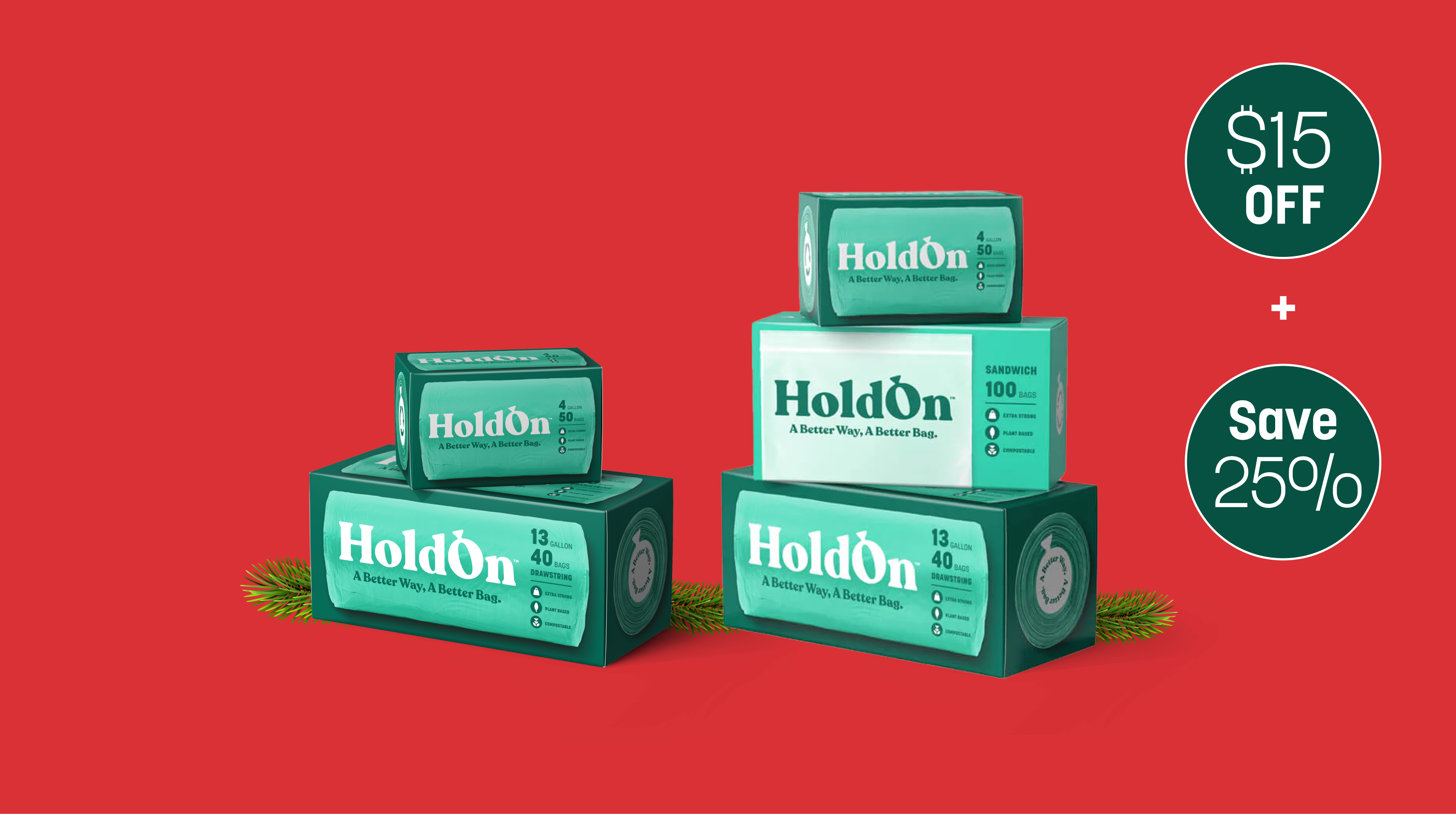 2-pack and 3-pack BYOB bundles on a red background.