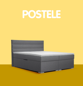 postele