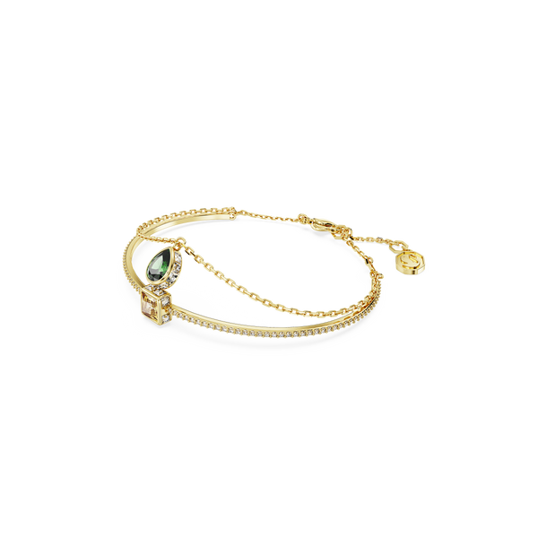 Swarovski Idyllia Bracelet, Butterfly, Multicolored, Gold