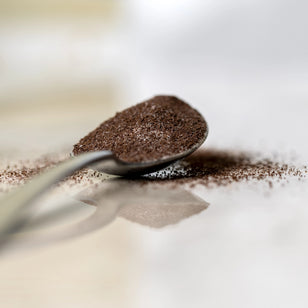 Uplift Lean Bean Coffee Powder on Spoon