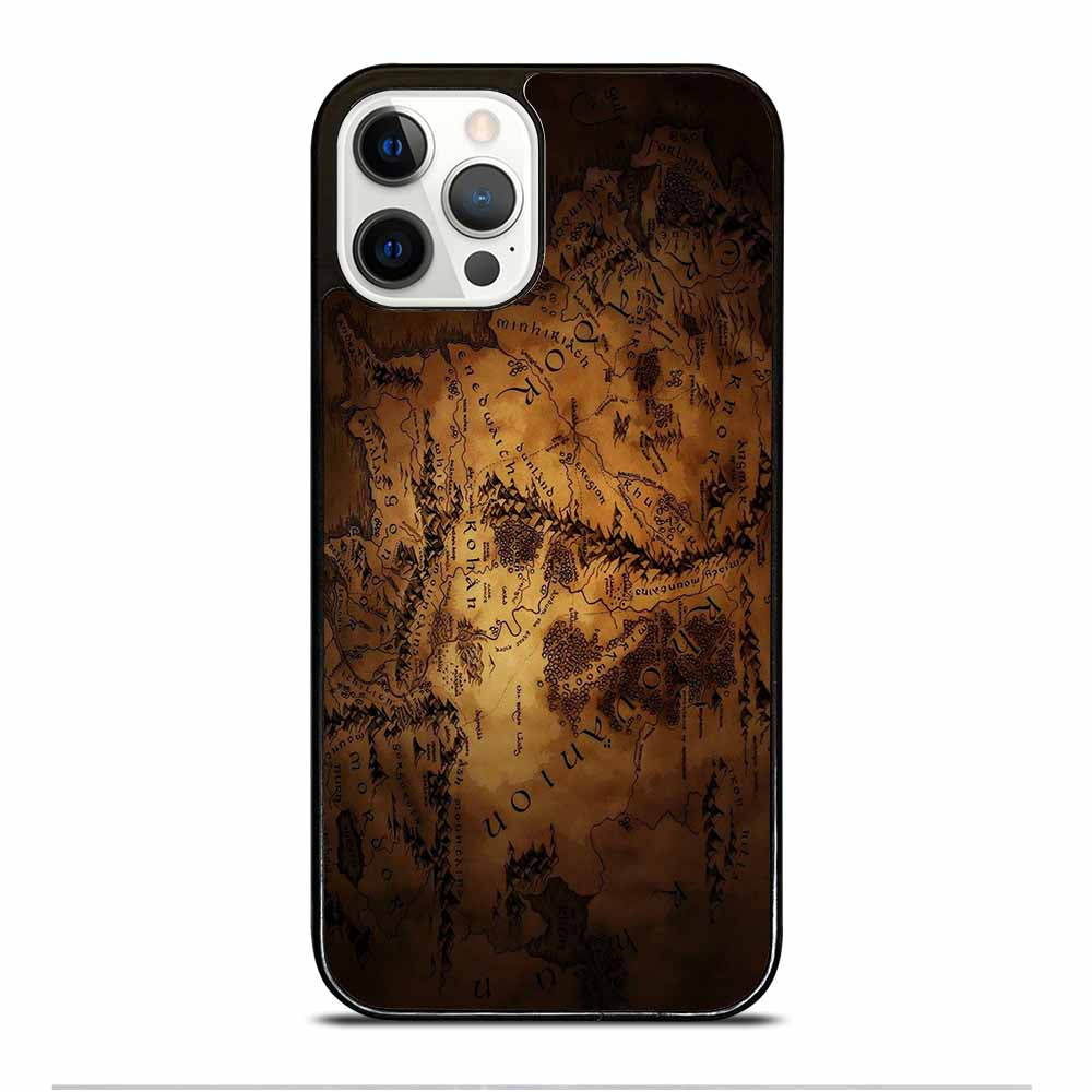 coque iphone 12 Middle Earth Map The Hobbit هواوي ميت ٣٠ برو جاوي ابيض