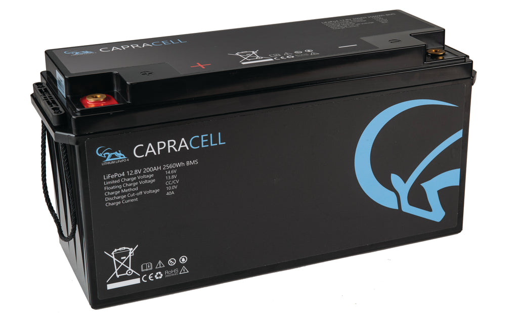 CAPRACELL LiFePO4 Hochstromfähiger Akku 12.8V 70Ah 896Wh 1000CCA Kaltstart