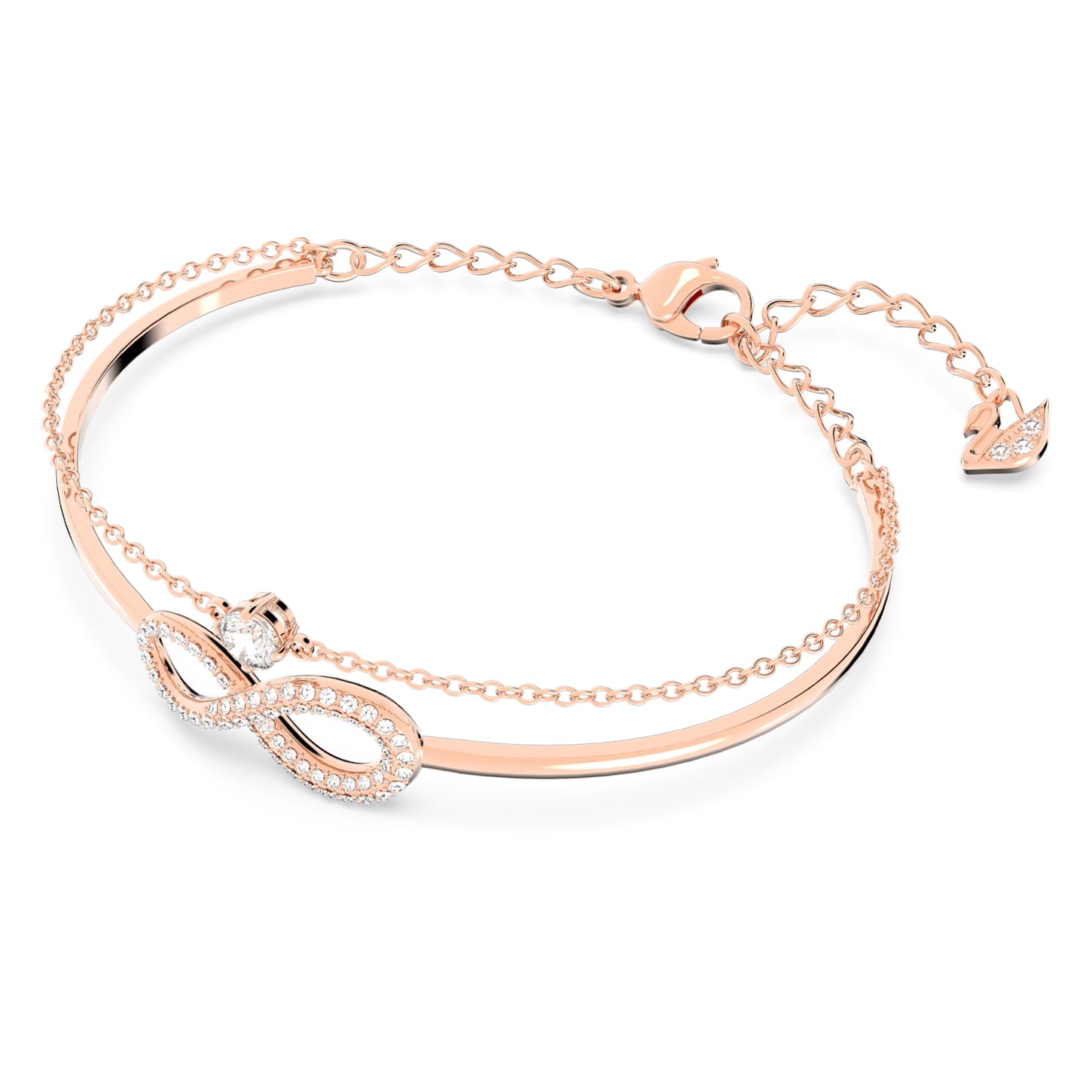 Bạn đang tìm kiếm món quà tặng đầy ý nghĩa và độc đáo? Lắc tay Swarovski mạ Rhodium Vô Cực Infinity Bangle Rose Gold sẽ là lựa chọn tuyệt vời cho bạn. Nhờ chất liệu và độ bền tuyệt vời, sản phẩm này sẽ là kết tinh của tình yêu mãnh liệt.