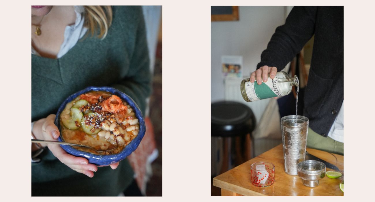 Bold Bean Miso Beans and Quarter Proof Tequila