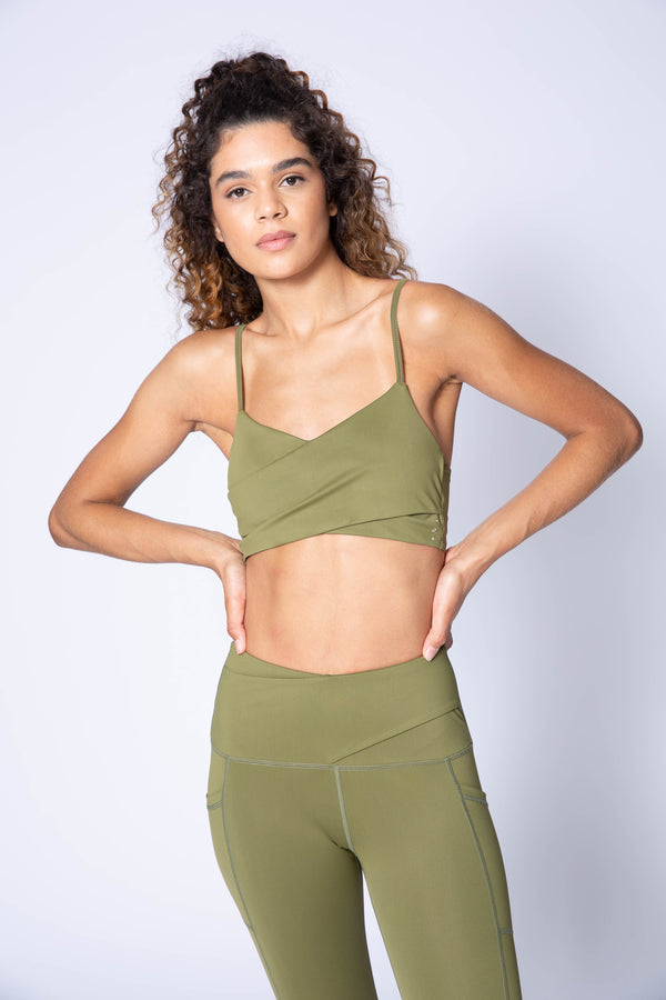 Energize Sports Bra - Green