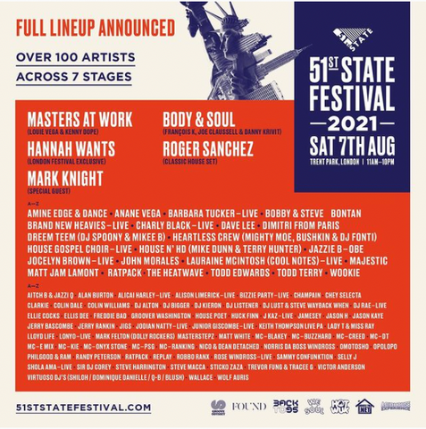 51 State Festival 2021 - London 