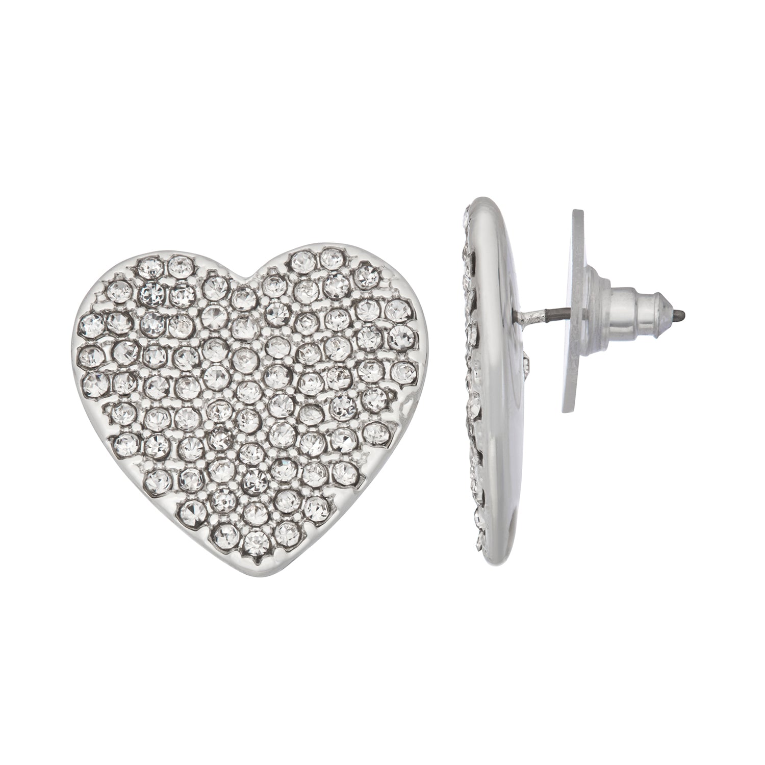 HEART STUD EARRINGS