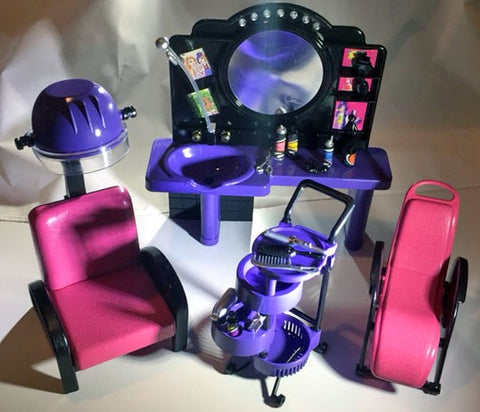 Gloria Beauty Salon Playset After