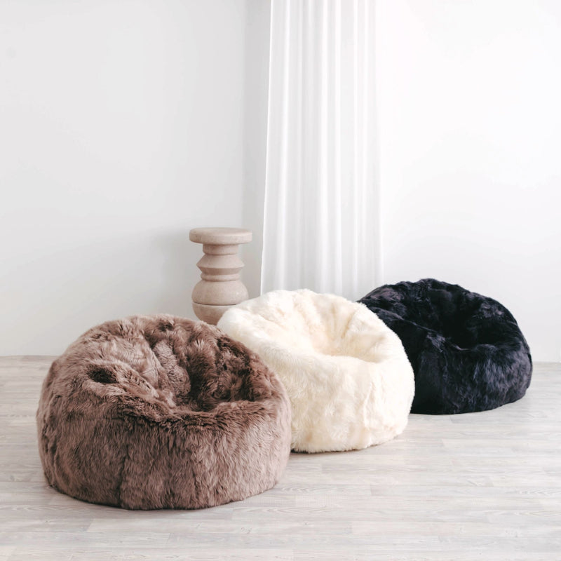 sheepskin beanbag