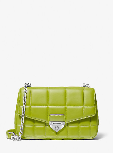 MICHAEL KORS SOHO QUILTED LEATHER SHOULDER BAG – Caroline's Fashion Luxuries