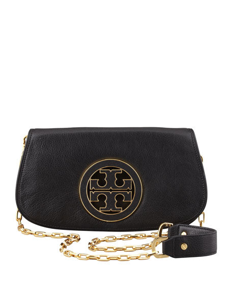 Tory Burch Amanda Pebbled Logo Crossbody Bag – Caroline's Fashion Luxuries