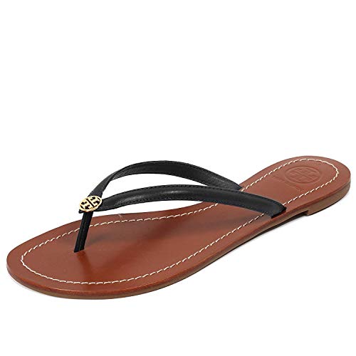 Tory Burch Terra Thong Flat Leather Sandals – Caroline's Fashion Luxuries