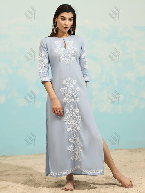 Cotton Short Inner Wear Under Kurti Women Summer Short Length Cotton Lining  Blue