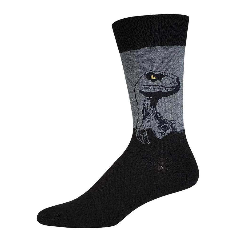 Gray Heather Raptor Socks
