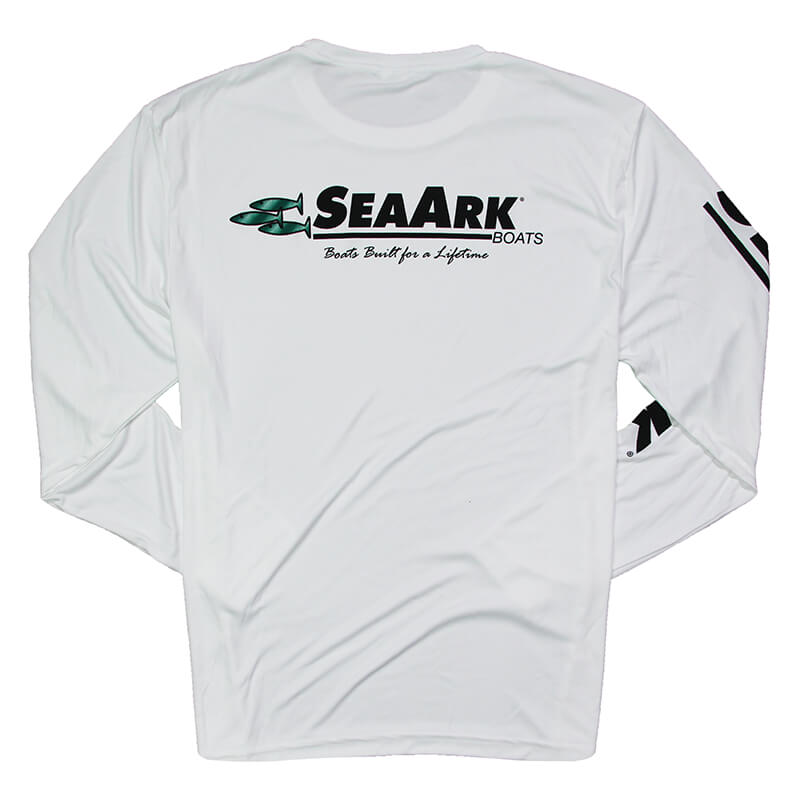 Competitor LS Performance Tee – White, SeaArk Boats – Catfish & Crappie  Conference 2024 – Official Site