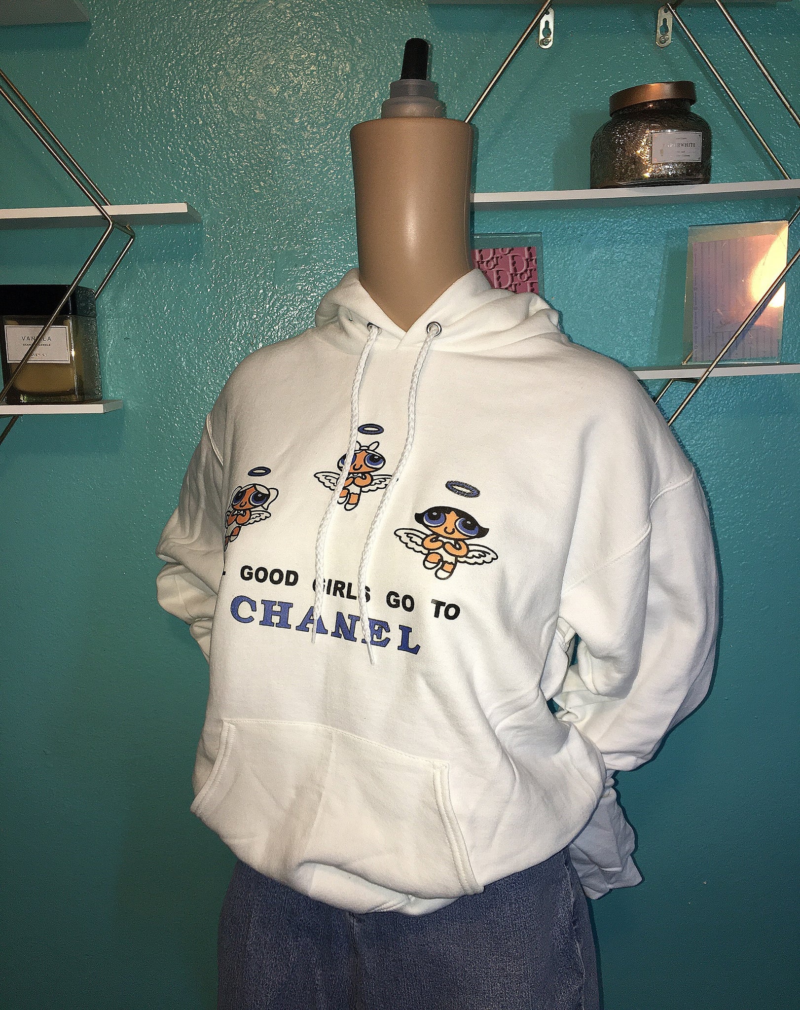 mega yacht chanel gucci hoodie