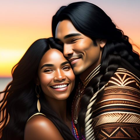 Native American Couple 