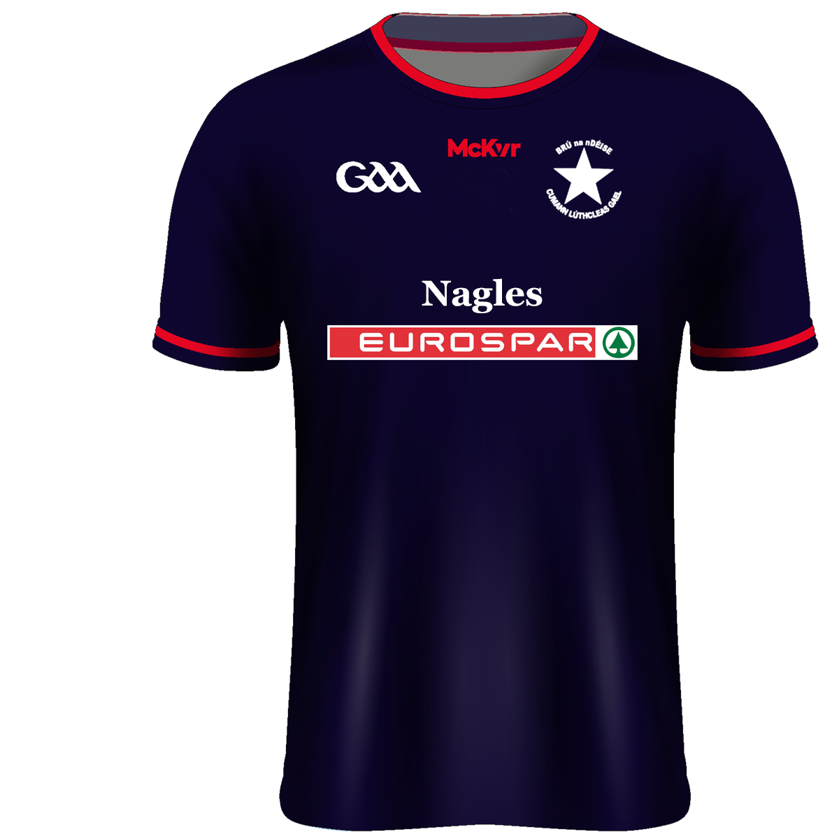 Mc Keever Bruff GAA, Limerick Playing Jersey - Adult - Navy