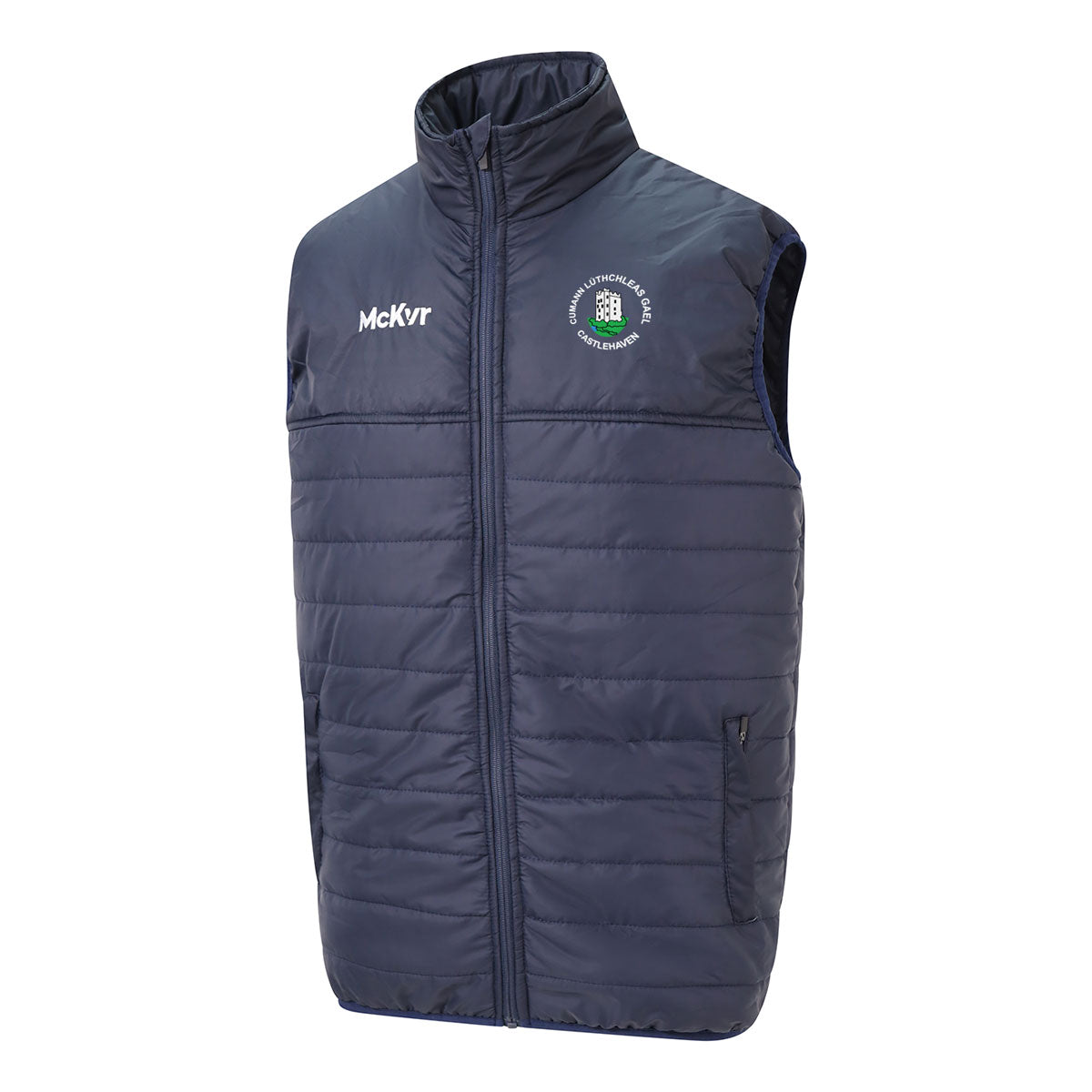 Mc Keever Castlehaven GAA Core 22 Padded Gilet - Adult - Navy