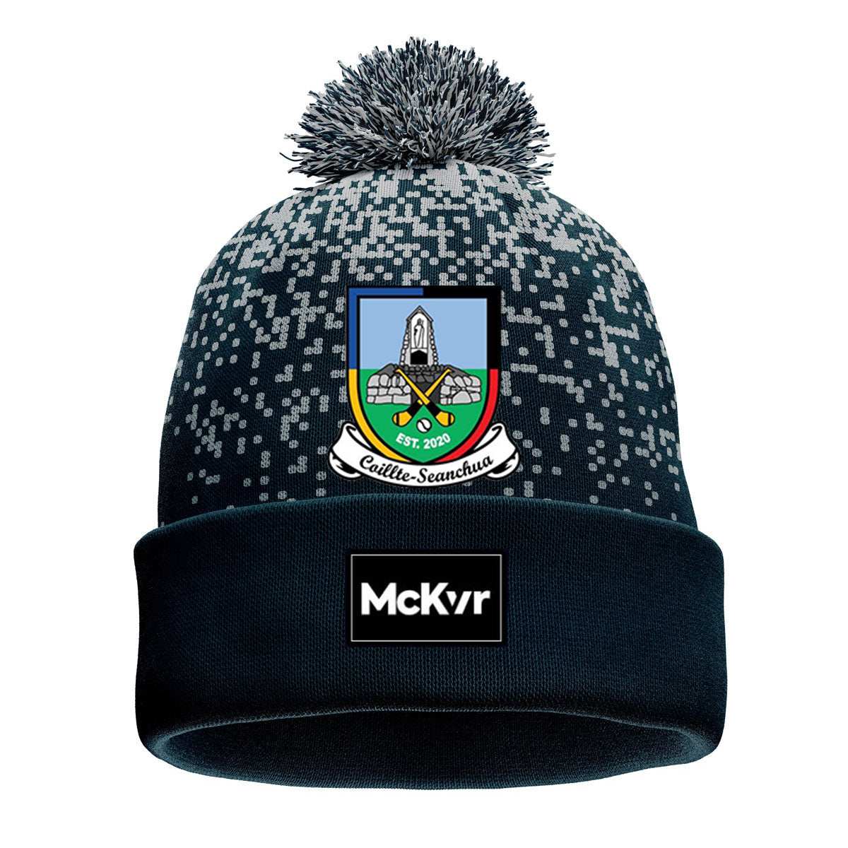 Mc Keever Colt Shanahoe GAA Core 22 Bobble Hat - Adult - Navy/Grey