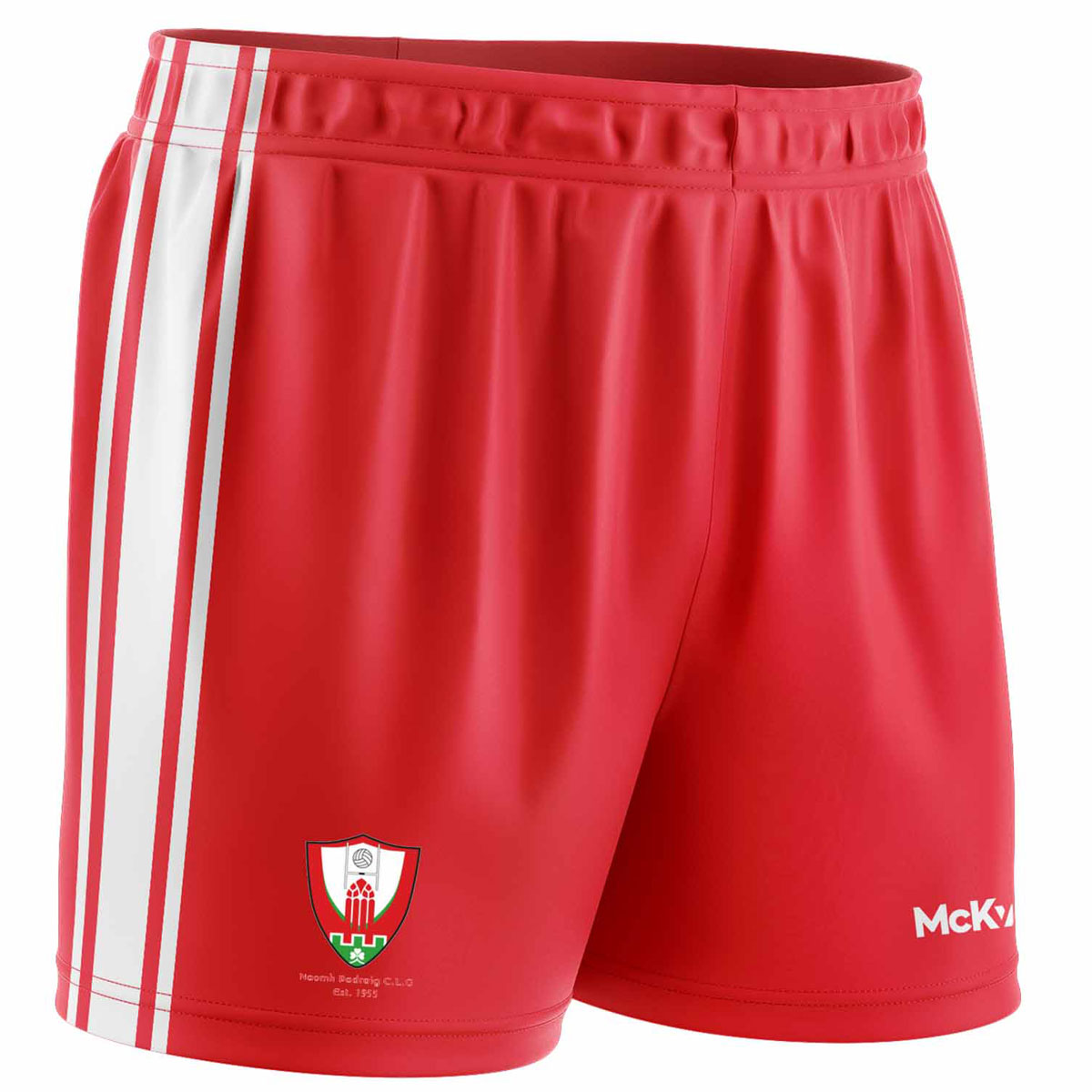 Mc Keever Dromahair GAA Playing Short - Adult - Red