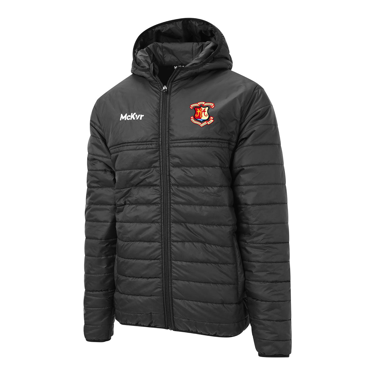 Mc Keever Bray Presentation College Core 22 Puffa Jacket - Adult - Black - McKeever Sports UK product image