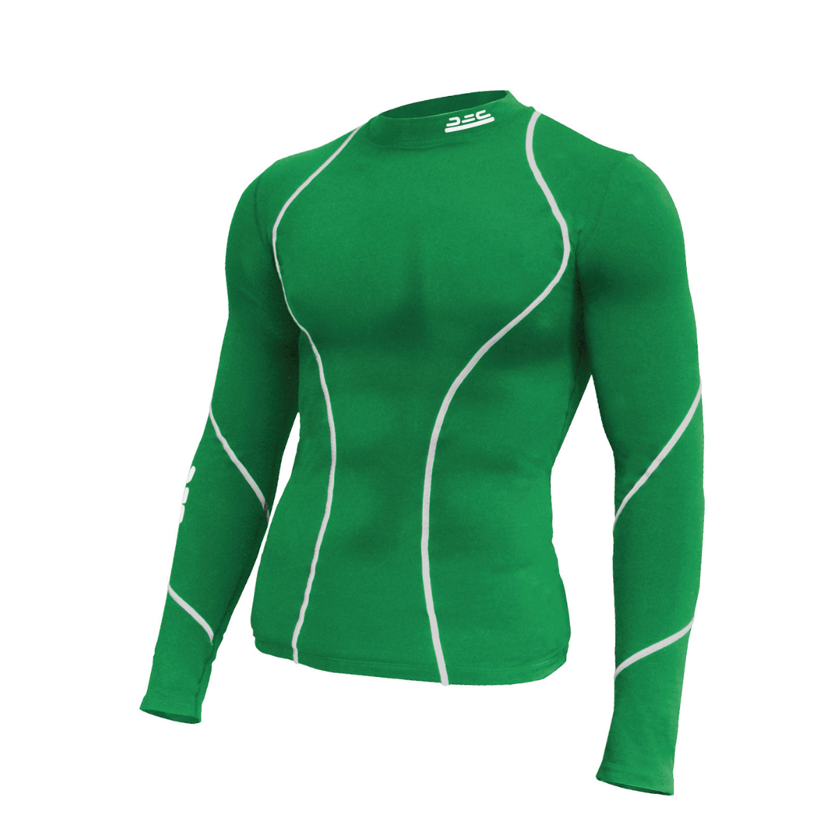 Atak Compression Top - Mens - Green