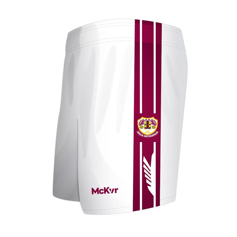 Mc Keever Bishopstown GAA Cork Shorts - Adult - White/Maroon