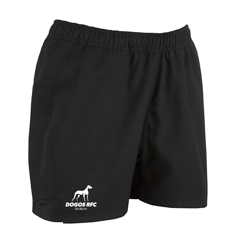 Mc Keever Dublin Dogos RFC Pro Rugby Short - Adult - Black