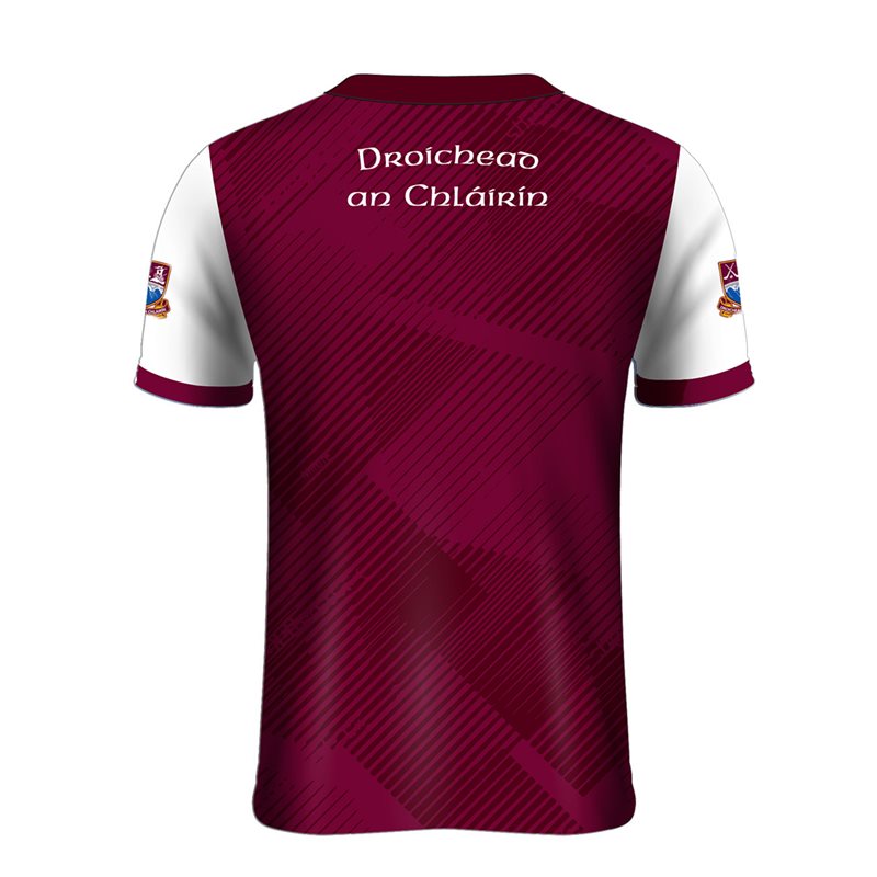 Mc Keever Clarinbridge GAA Playing Jersey - Adult - Maroon/White